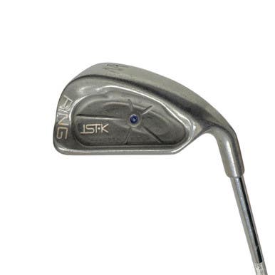 Used Ping ISI-K BLUE DOT Men's RH Pitching Wedge Stiff Flex Steel Shaft 11506-S000244601