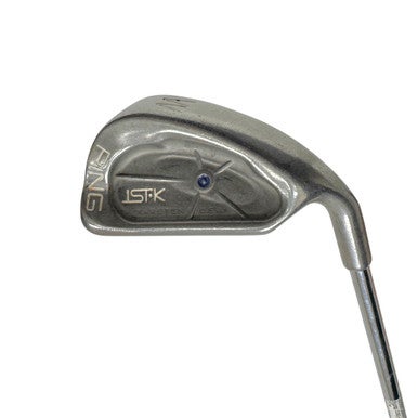 Used Ping ISI-K BLUE DOT Men's RH Pitching Wedge Stiff Flex Steel Shaft 11506-S000244601