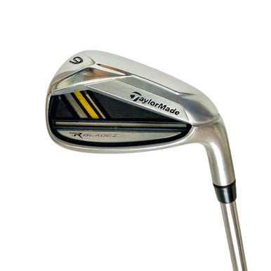 Used Taylormade ROCKETBLADEZ Mens RH 9 Iron Regular Flex Steel Shaft 11506-S000257793