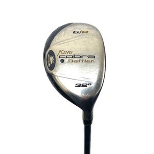Used Cobra KING BAFFLER Women's Right 6 Hybrid Ladies Flex Graphite Shaft 11506-S000253642