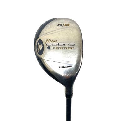 Used Cobra KING BAFFLER Women's Right 6 Hybrid Ladies Flex Graphite Shaft 11506-S000253642