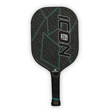 New Icon Mid Weight Pickleball Paddle Black 11506-83DICNMWBLK