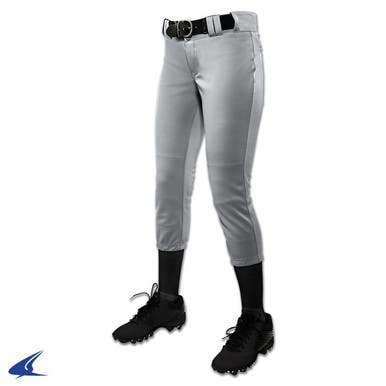 New Champro Tournament Girls Softball Pants Grey XL 11506-CHPBP11YGXL
