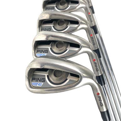 Used Ping G RED DOT Men's Right Iron Set 6I-PW Regular Flex Steel Shaft 11506-S000263331