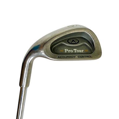 Used PRO TOUR ACCURACY CONTROL Mens LH 9 Iron Regular Flex Steel Shaft 11506-S000265552