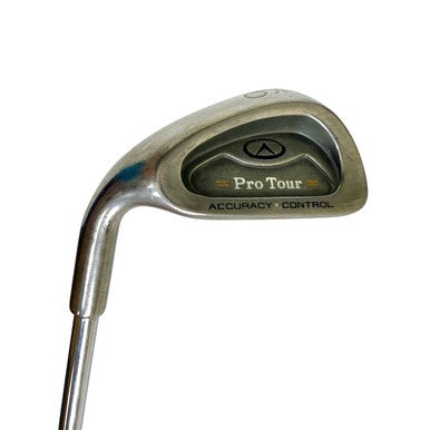 Used PRO TOUR ACCURACY CONTROL Mens LH 9 Iron Regular Flex Steel Shaft 11506-S000265552