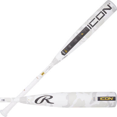 New Rawlings Icon SL25 USSSA 2 3/4" Bat 30" -5 Drop 11506-RAWRUT5I530