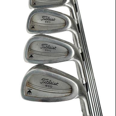 Used Titleist DCI 990 Men's RH Iron Set 4I-PW Regular Flex Steel Shaft 11506-S000274816