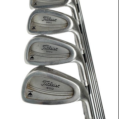 Used Titleist DCI 990 Men's RH Iron Set 4I-PW Regular Flex Steel Shaft 11506-S000274816