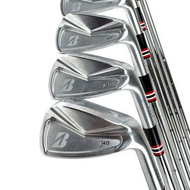 Used Bridgestone J40 FORGED Men's RH Iron Set 4I-PW Extra Stiff Flex Steel Shaft 11506-S000275429
