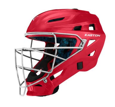 New Easton Gametime Catcher's Helmet Scarlet L/XL #GMETMECH 11506-RAWGMETMECHLSC