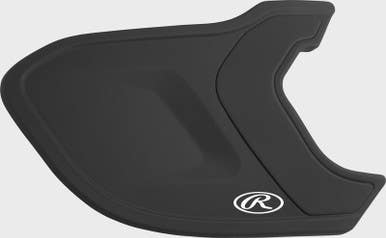 New Rawlings Mach Helmet Flap RHB Black #MEXTRB7 11506-RAWMEXTRB7