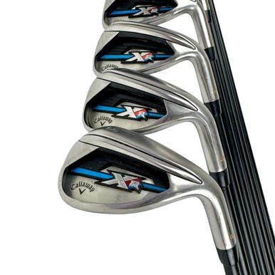 Used Callaway XR OS Men's RH Iron Set 5I-SW Regular Flex Graphite Shaft 11506-S000275699