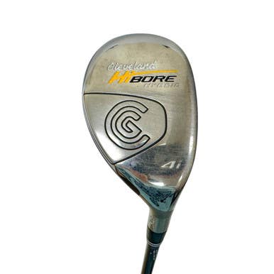 Used Cleveland HIBORE Men's RH 4 Hybrid Stiff Flex Graphite Shaft 11506-S000275795