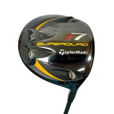 Used Taylormade R7 SUPERQUAD Men's RH 10.5 Degree Driver Stiff Flex Graphite Shaft 11506-S000275800