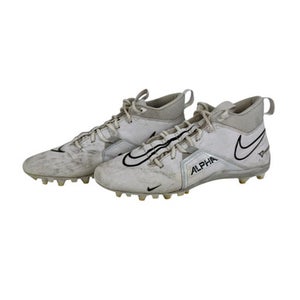 Used Nike ALPHA Football Cleats White Men's 11 11506-S000277291