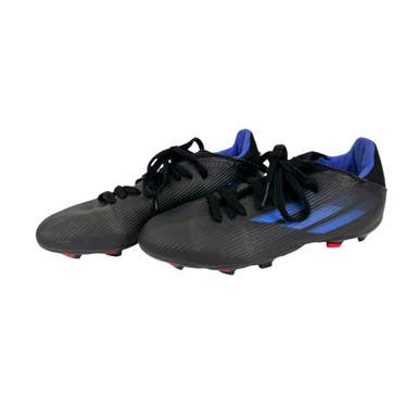 Used Adidas X Soccer Cleats Black And Royal Blue Junior 02 11506-S000277300