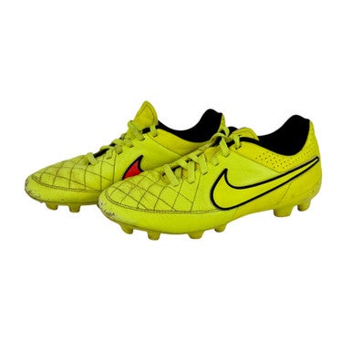 Used Nike TIEMPO Soccer Cleats Yellow Junior 02.5 11506-S000277313