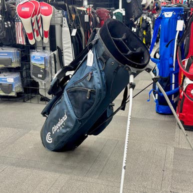 Used Cleveland Men's Stand Bag Navy Blue 11506-S000277324