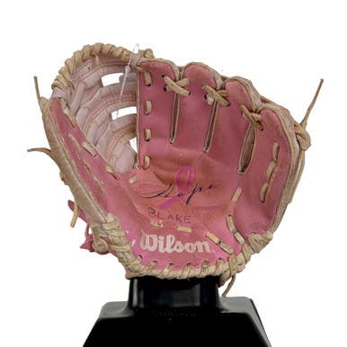 Used Wilson A2446 T-Ball Glove Pink RH Throw 10" 11506-S000277346