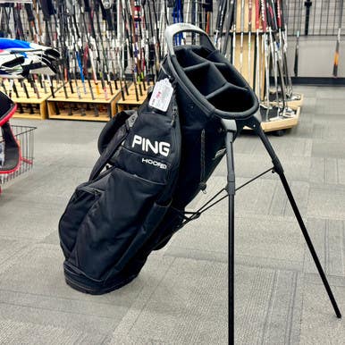 Used Ping HOOFER Men's Stand Bag Black 11506-S000277388