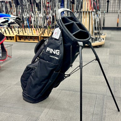 Used Ping HOOFER Men's Stand Bag Black 11506-S000277388