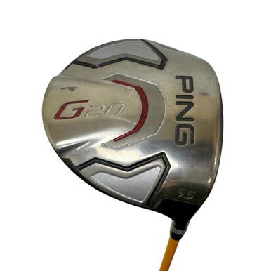 Used Ping G20 Men's RH 9.5 Degree Driver Stiff Flex Graphite Shaft 11506-S000277483