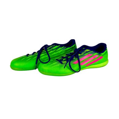 Used Adidas Indoor Soccer Shoes Green Men's 10 11506-S000277514