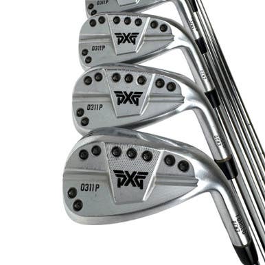 Used PXG 0311P GEN 3 Men's RH 4I-PW Iron Set Stiff Flex Steel Shaft 11506-S000277560