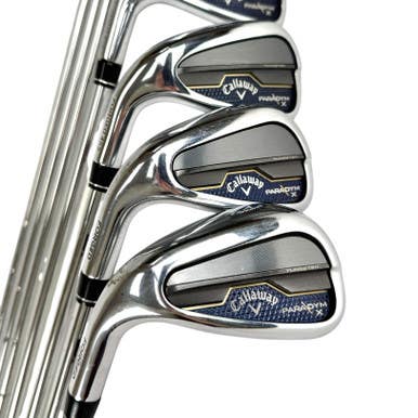 Used Callaway PARADYM X Men's LH Iron Set 5I-AW Stiff Flex Steel Shaft 11506-S000277579