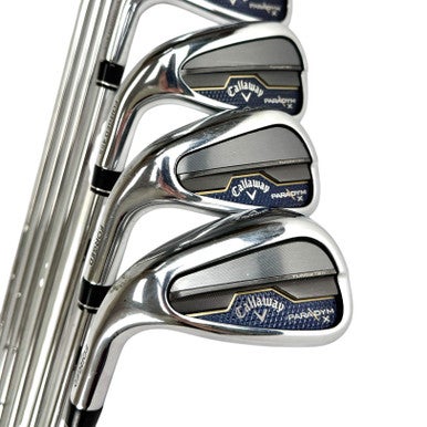 Used Callaway PARADYM X Men's LH Iron Set 5I-AW Stiff Flex Steel Shaft 11506-S000277579