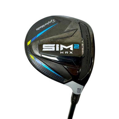 Used Taylormade SIM2 MAX Men's RH 5 Wood Stiff Flex Graphite Shaft 11506-S000277615