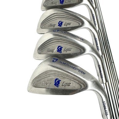 Used Northwestern NANCY LOPEZ Women's RH Iron Set 3I-PW Ladies Flex Steel Shaft 11506-S000277628
