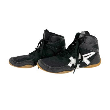 Used Asics MATFLEX Wrestling Shoes Black Junior 02 11506-S000277643