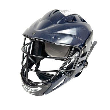 Used Cascade CS Lacrosse Helmet Navy Blue Youth One Size Fits Most 11506-S000277681