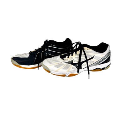 Used Mizuno WAVE HURRICANE 3 Volleyball Shoes Black Women's 8.5 11506-S000277723