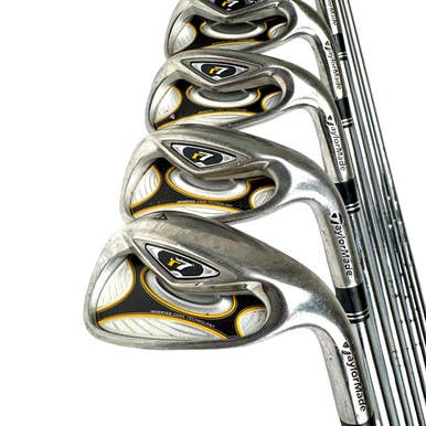 Used Taylormade R7 Men's RH Iron Set 4I-AW Stiff Flex Steel Shaft 11506-S000278758