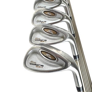 Used Cobra KING SS-I Men's RH Iron Set 4I-SW Senior Flex Graphite Shaft 11506-S000278842