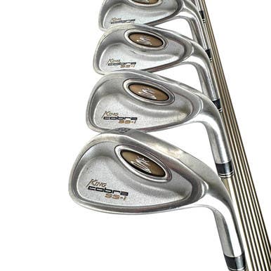 Used Cobra KING SS-I Men's RH Iron Set 4I-SW Senior Flex Graphite Shaft 11506-S000278842