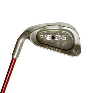 Used Ping ZING BLACK DOT Men's LH 5 Iron Graphite Shaft 11506-S000279367