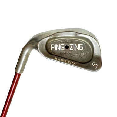 Used Ping ZING BLACK DOT Men's LH 5 Iron Graphite Shaft 11506-S000279367