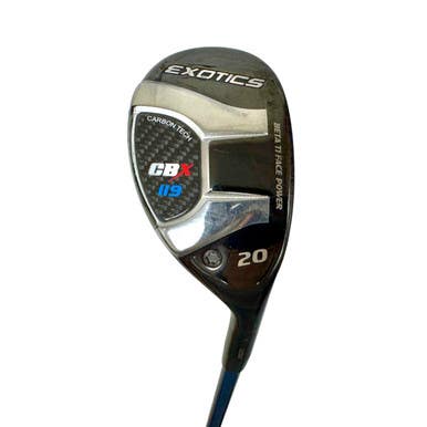 Used Tour Edge EXOTICS CBX 119 Men's RH 3 Hybrid Stiff Flex Graphite Shaft 11506-S000279410