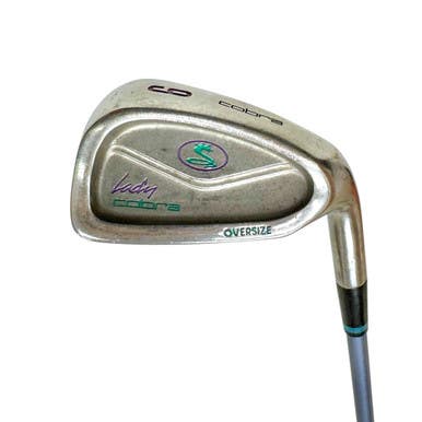 Used Cobra LADY OVERSIZE Women's RH 9 Iron Ladies Flex Graphite Shaft 11506-S000279423