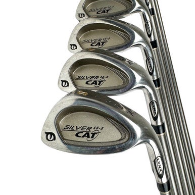 Used Lynx SILVER CAT Men's RH Iron Set 4I-SW Senior Flex Graphite Shaft 11506-S000280516