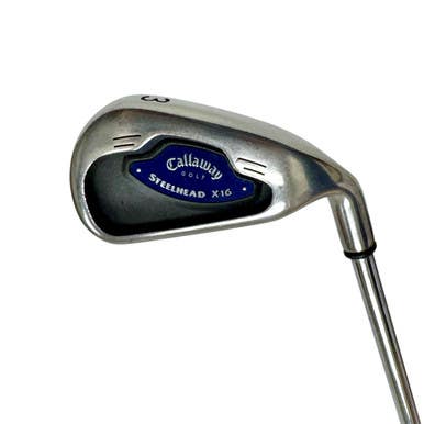 Used Callaway STEELHEAD X-16 Men's RH 3 Iron Steel Shaft 11506-S000280587