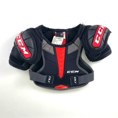Used CCM QLT Hockey Shoulder Pads Youth MD 11506-S000247781