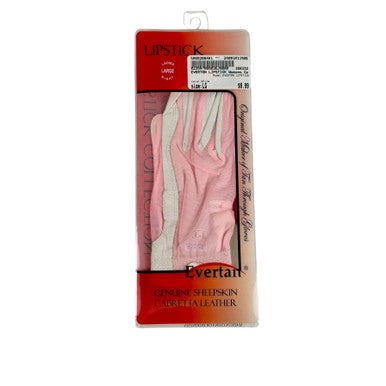 Used EVERTAN LIPSTICK Women's Right Golf Glove LG New Condition 11506-S000266481