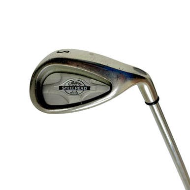 Used Callaway STEELHEAD X-14 Men's RH Sand Wedge Stiff Flex Steel Shaft 11506-S000266497