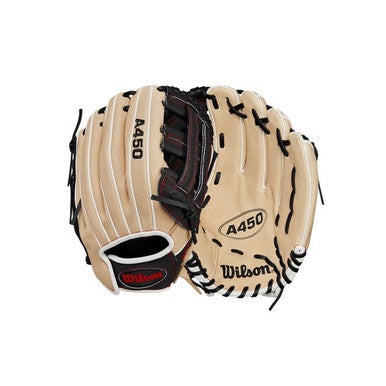 New Wilson A450 Youth Glove 12" LHT #WBW101477 11506-WILWBW101477