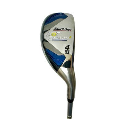 Used Tour Edge HOT LAUNCH 2 Men's RH 4 Hybrid Regular Flex Graphite Shaft 11506-S000270401